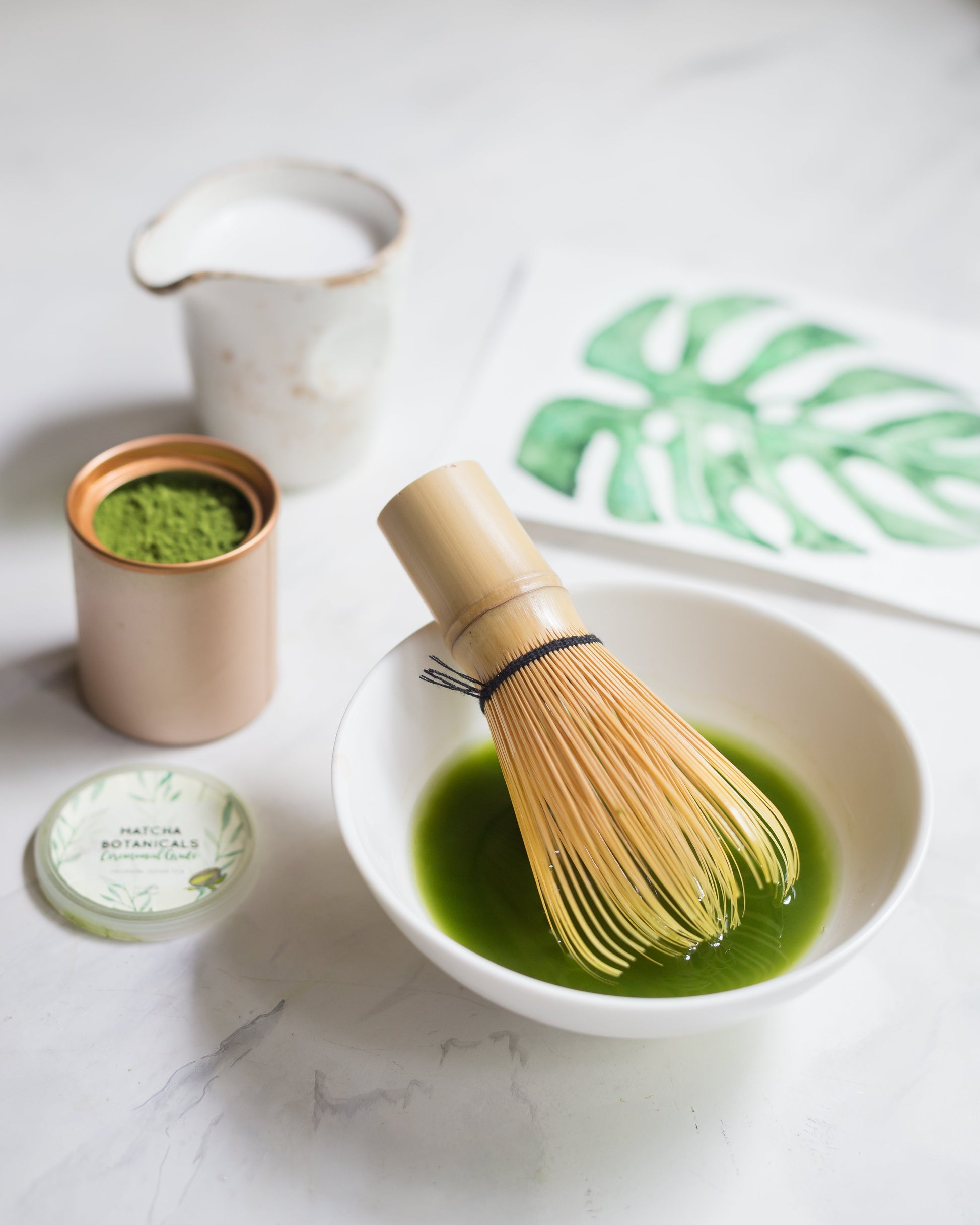 Fouet à matcha, Fouet en bambou thé vert matcha, accessoires thé